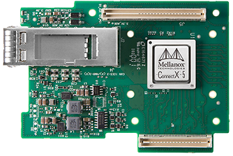 NVIDIA (Mellanox)  MCX545B-ECAN ConnectX-5 VPI Adapter Card OCP EDR/100GbE单端口InfiniBand网卡