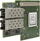 NVIDIA (Mellanox)  MCX542B-ACAN ConnectX-5 EN Adapter Card OCP2.0 25GbE双端口以太网网卡