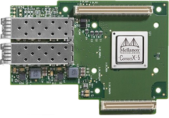 NVIDIA (Mellanox)  MCX546A-CDAN ConnectX-5 Ex EN Adapter Card OCP2.0 100GbE双端口以太网网卡