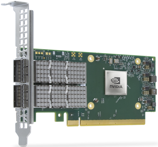 NVIDIA (Mellanox)  MCX623106AC-CDAT ConnectX-6 Dx EN Adapter Card 100GbE Crypto Enabled双端口以太网网卡