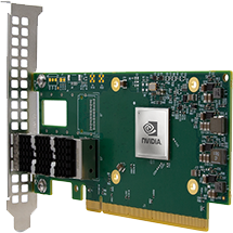 NVIDIA (Mellanox)  MCX623105AN-CDAT ConnectX-6 Dx EN Adapter Card 100GbE Crypto Disabled单端口以太网网卡