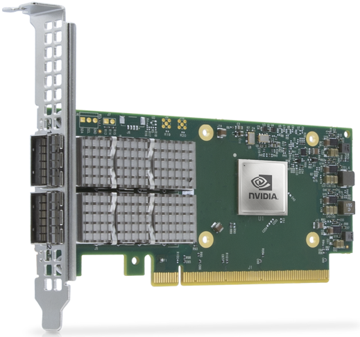 NVIDIA (Mellanox)  MCX623106AN-CDAT ConnectX-6 Dx EN Adapter Card 100GbE双端口QSFP56
