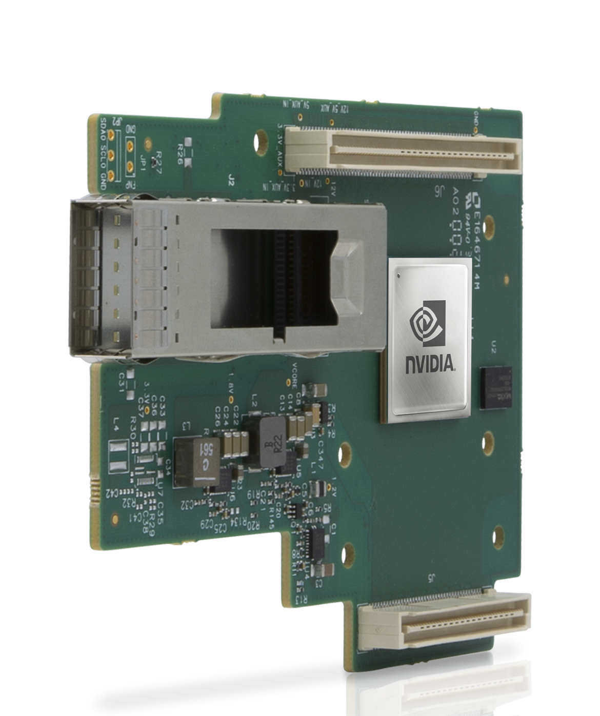 NVIDIA (Mellanox)  MCX623405AC-CDAN ConnectX-6 Dx EN Adapter Card OCP2.0 100GbE Crypto Enabled单端口以太网网卡