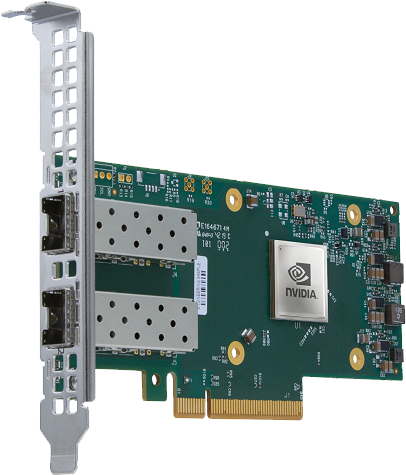 NVIDIA (Mellanox)  MCX621102AN-ADAT ConnectX-6 Dx EN Adapter Card 25GbE双端口以太网网卡