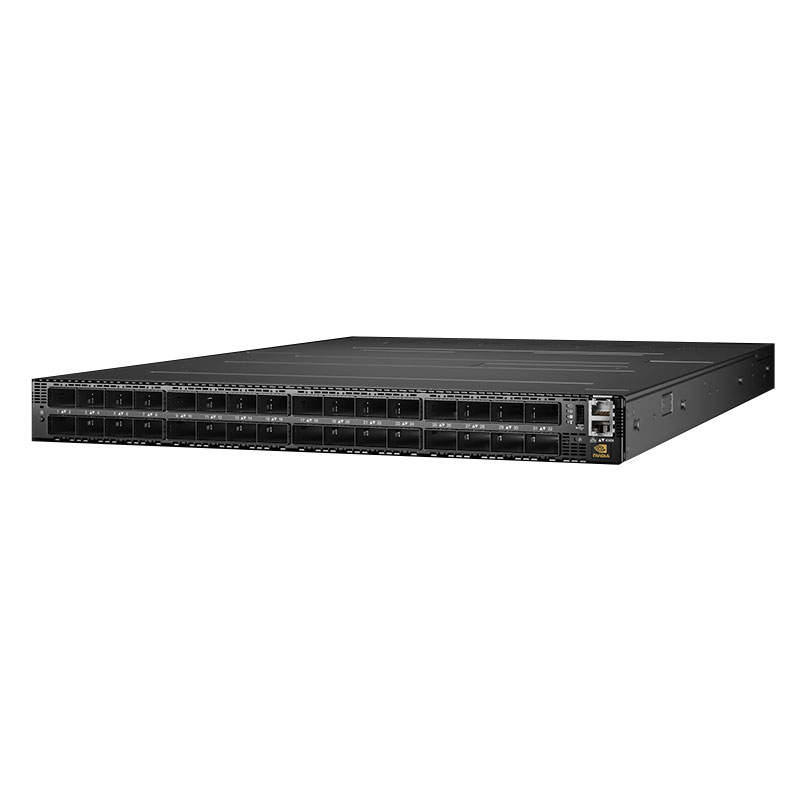 NVIDIA (Mellanox)  MQM9700-NS2F Quantum-2 NDR InfiniBand Switch