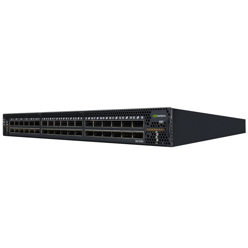 NVIDIA (Mellanox)  MSB7800-ES2F Switch-IB 2 Based EDR InfiniBand 1U Switch