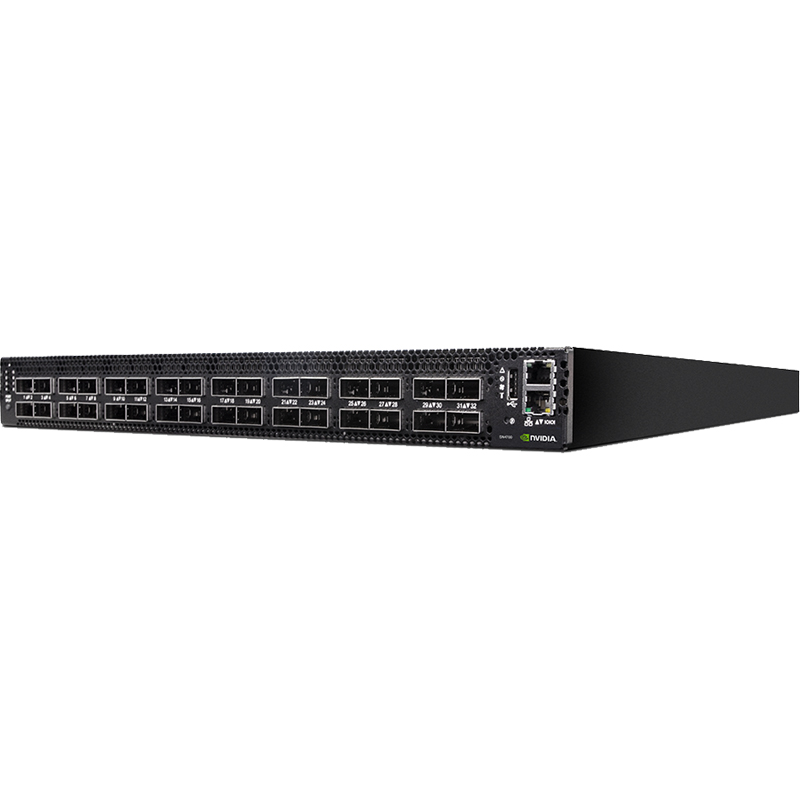 NVIDIA (Mellanox) MSN4700-WS2FC Spectrum-3 400GbE 1U开放式以太网交换机